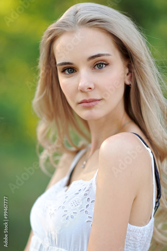 portrait of a beautiful young model, sexy girl
