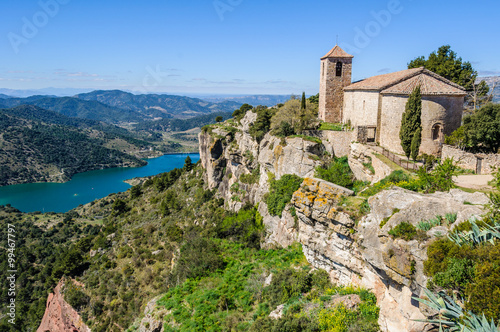 The medieval village of Siurana  Catalonia  Spain