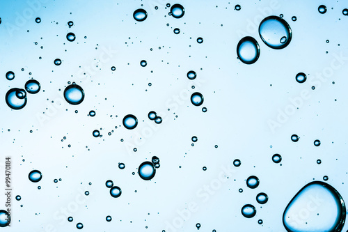 Bubble abstract water gel texture.