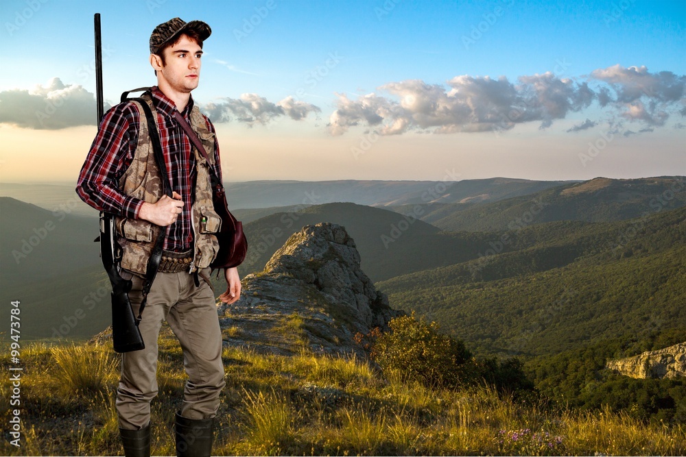 Naklejka premium Hunting.