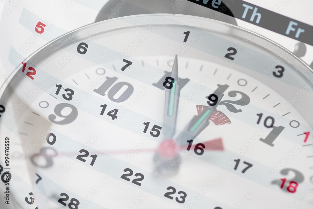 Fototapeta premium Calendar.