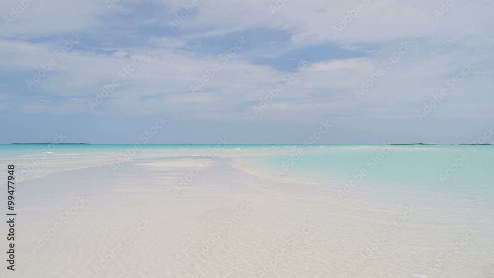 Shoreline of a travel destination tropical beach Shoreline of a travel destination tropical beach
