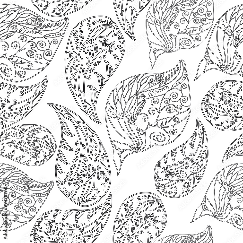 black-and-white seamless pattern black-and-white seamless pattern