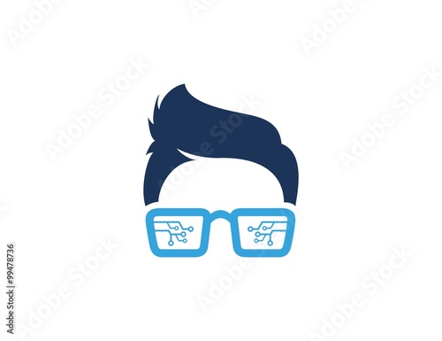 Geek logo photo