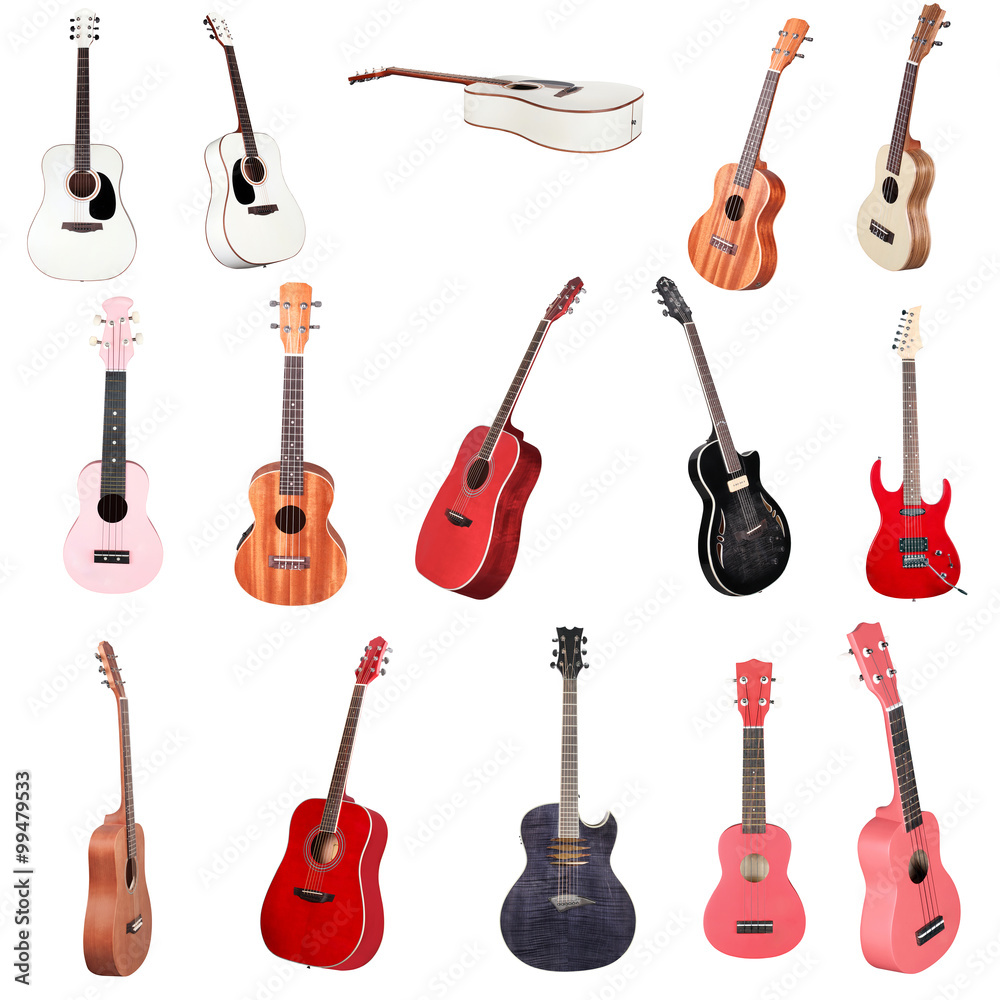 Naklejka premium guitars