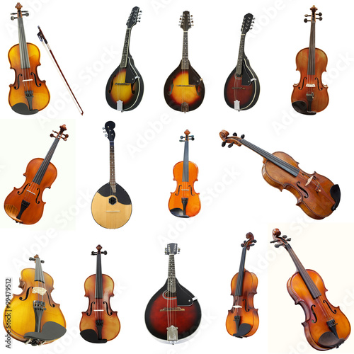 violins and mandolins
