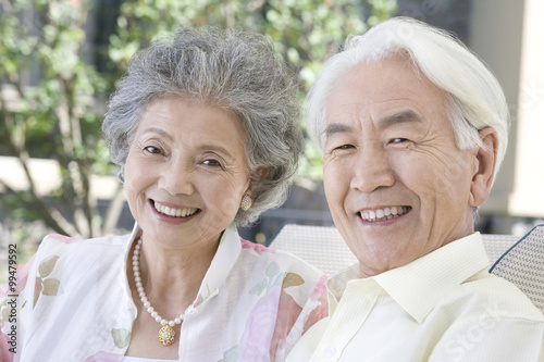 Portrait of senior couple © Blue Jean Images