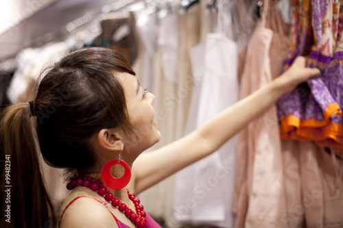 Young Woman Shopping