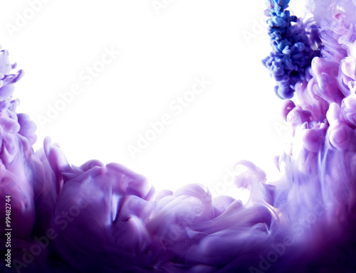 purple abstract art