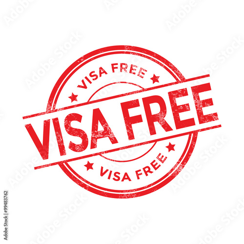 Visa free stamp