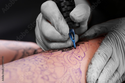 Process of making tattoo cl...