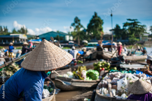 Phong Dien Floating Market photo