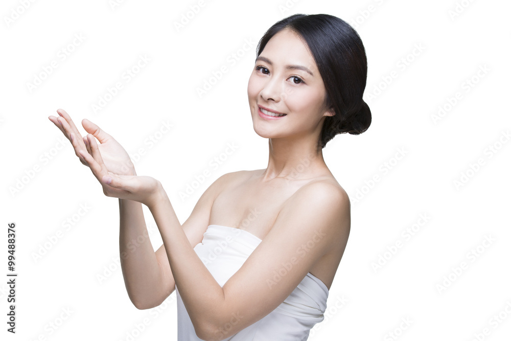 Beautiful young woman