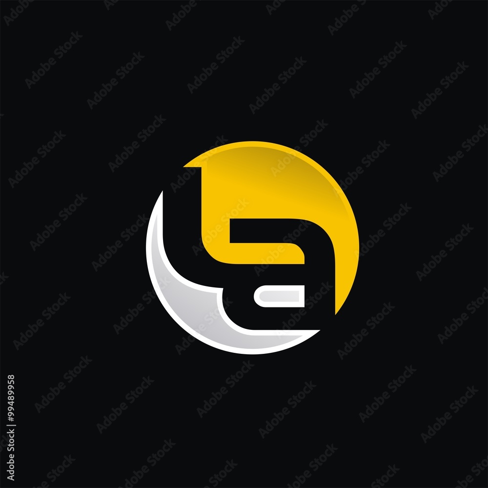 Obraz premium initial la