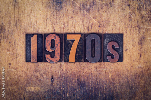 1970s Concept Wooden Letterpress Type