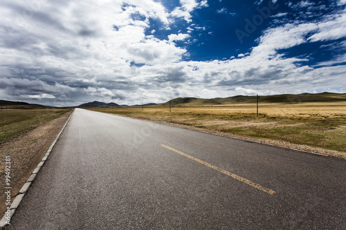 Road in Tibet, China