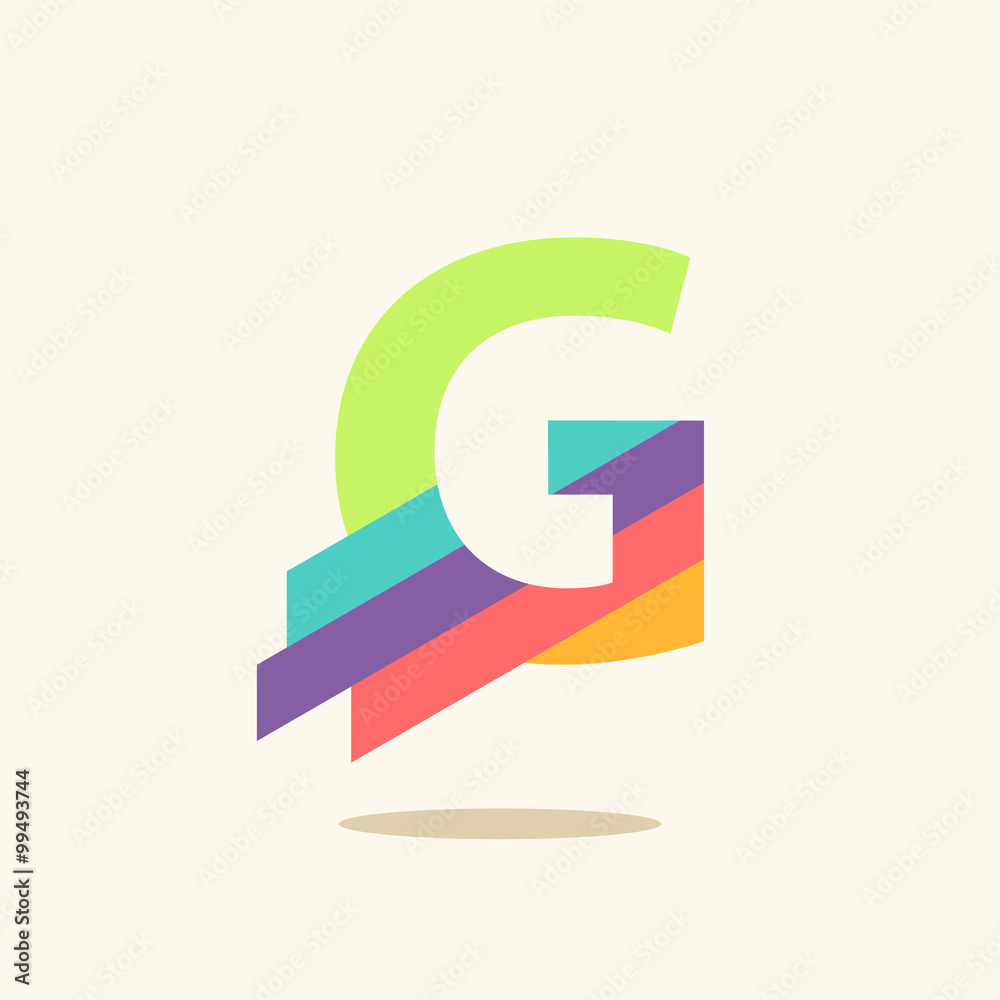 Letter G logo icon design template elements Stock Vector | Adobe Stock
