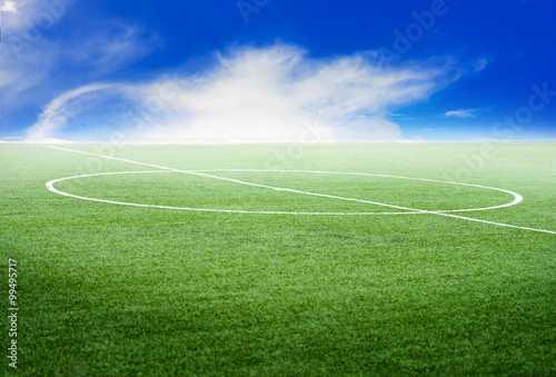 Soccer football field