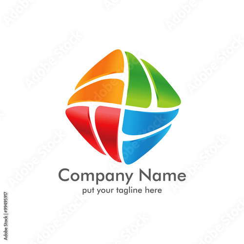 Free Download Elegant Box Line Logo Icon - GFXLoad