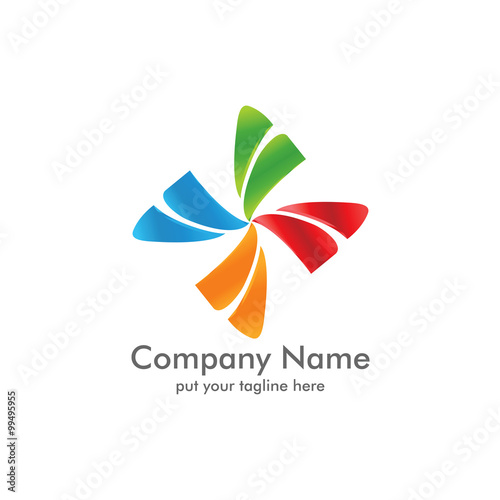 propeller drone logo icon