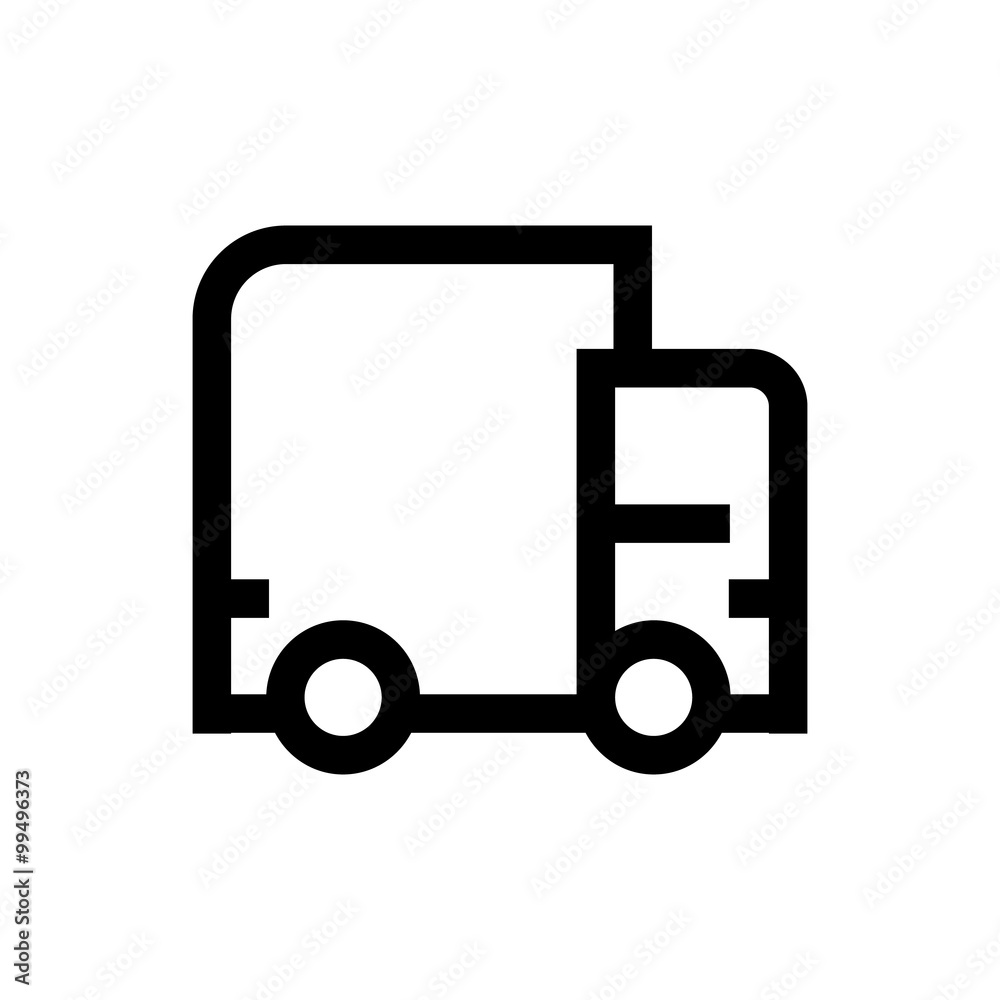 Delivery line icon