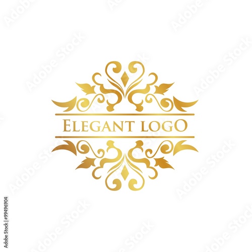 Curly Logo Template