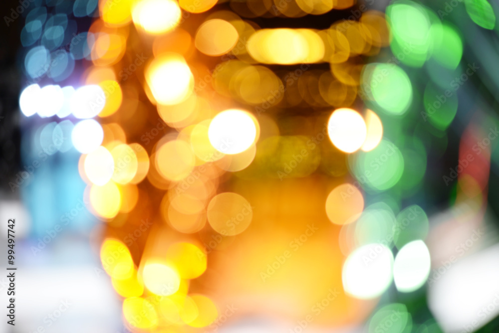 Bokeh blur of light, out of focus colorful abstract for backgrou Bokeh blur of light, out of focus colorful abstract for backgrou
