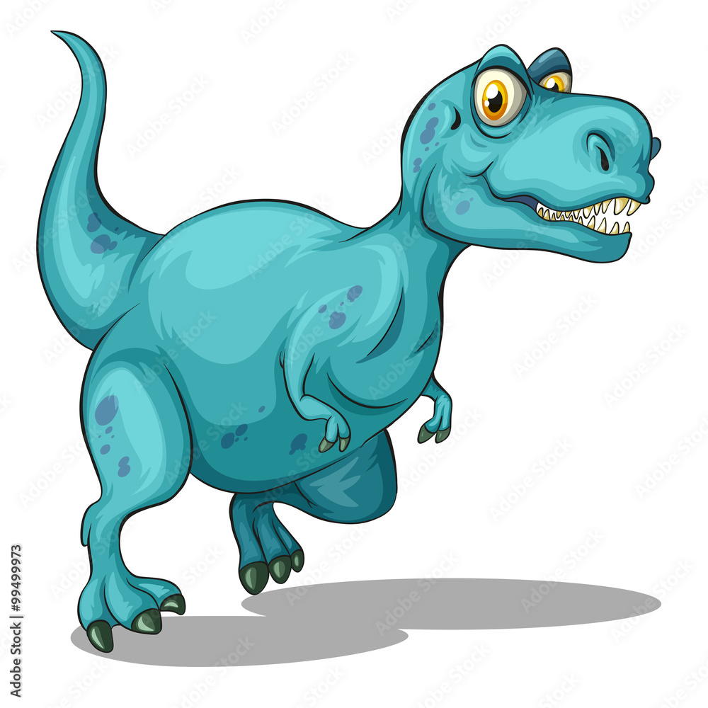Dinosaur with sharp teeth Dinosaur with sharp teeth