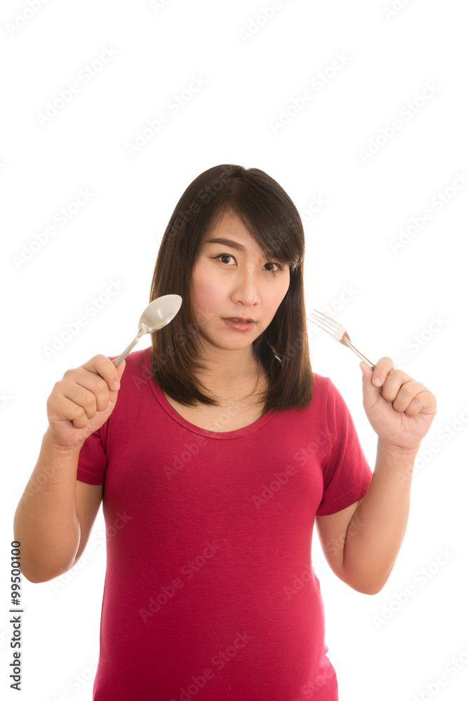 young pregnant woman eating healthy vegetable salad, healthy nut young pregnant woman eating healthy vegetable salad, healthy nut