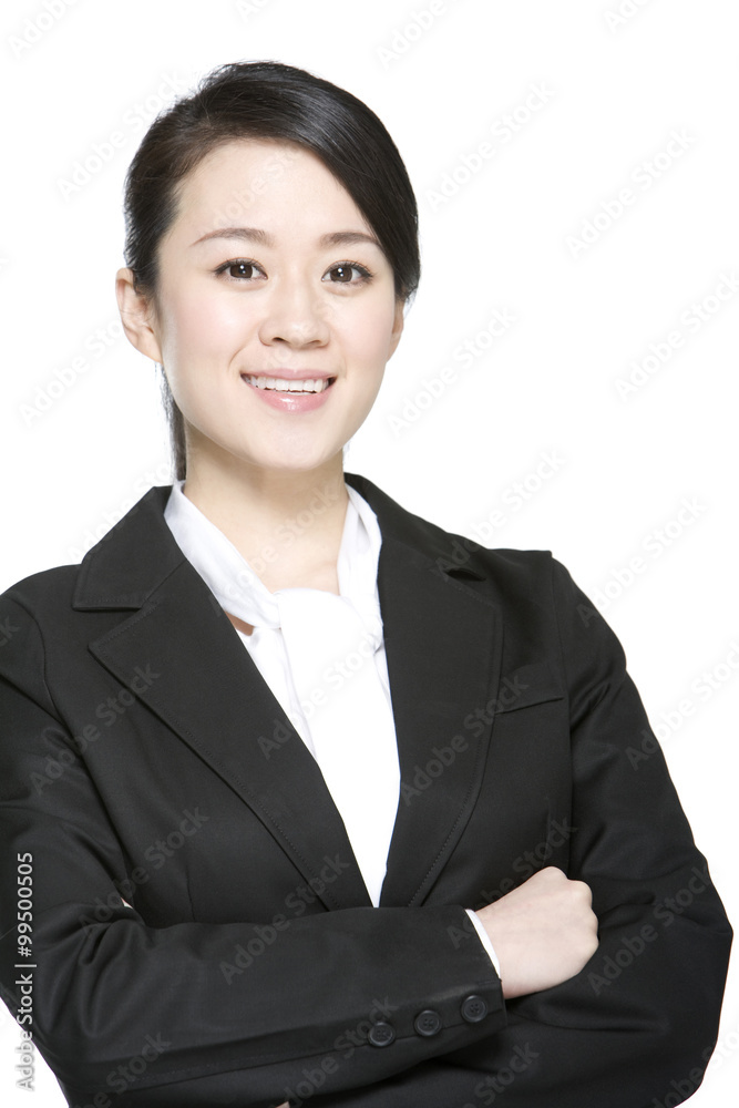 Portrait of young businesswoman Portrait of young businesswoman