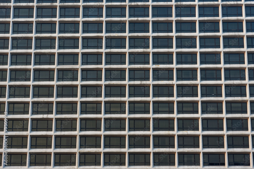 skyscraper windows