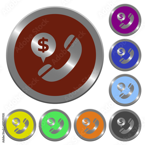 Color money call buttons