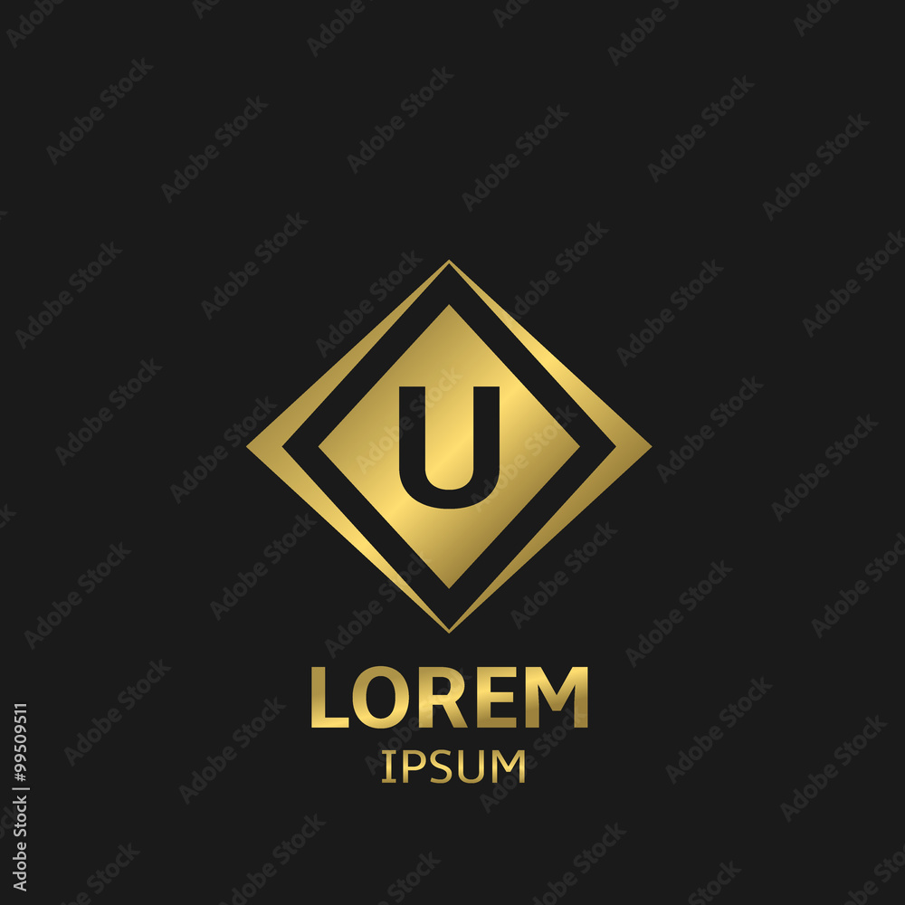 Letter U logo Letter U logo
