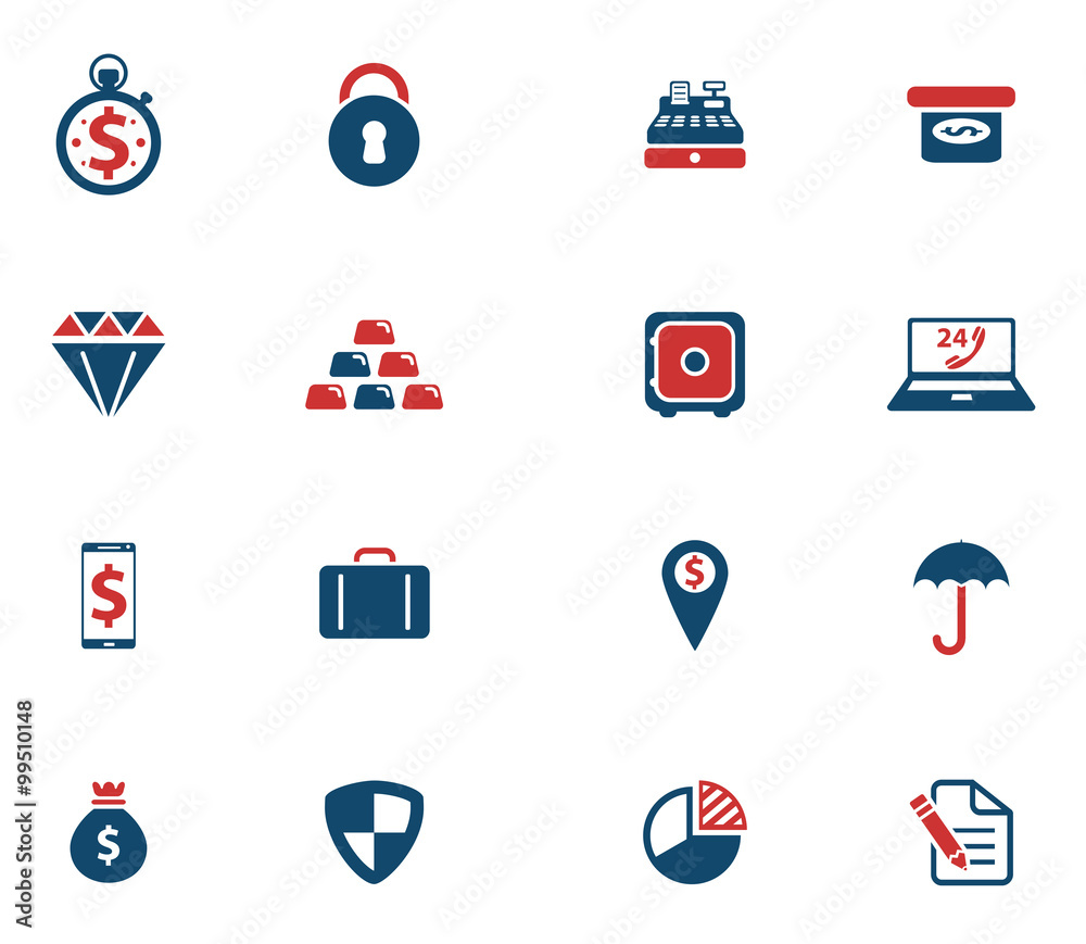 Finance simply icons Finance simply icons