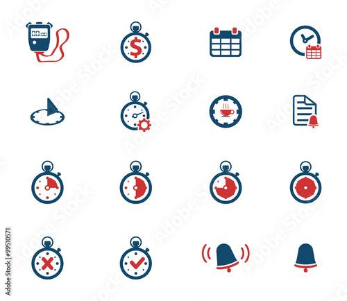 Time simply icons