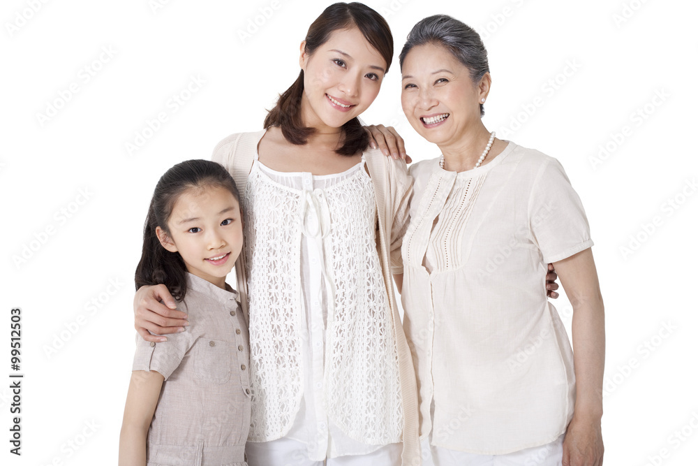 Three generation of women Three generation of women