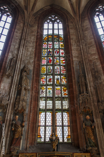 St. Sebaldus Church in Nuremberg, Germany, 2015