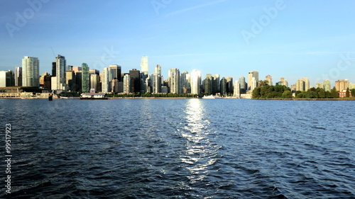 Vancouver harbor Waterfront Canada Place Convention Centre British Columbia photo