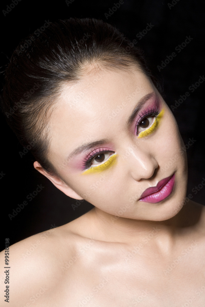 Young woman with makeup Young woman with makeup