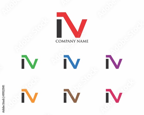 IV Letter Logo