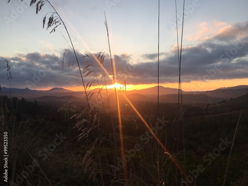 atardecer