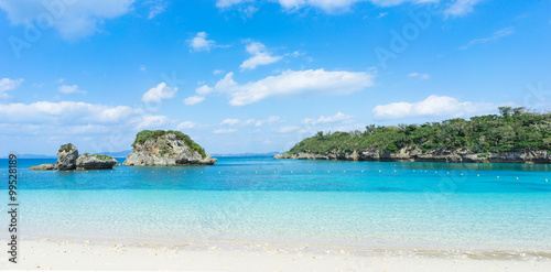 Tropical beach, Okinawa, Japan