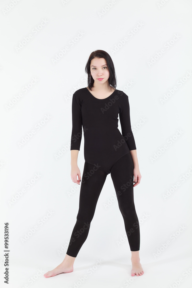 Fototapeta premium Девушка - гимнастка