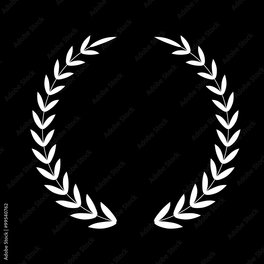 Laurel Wreath. Vector icon Laurel Wreath. Vector icon