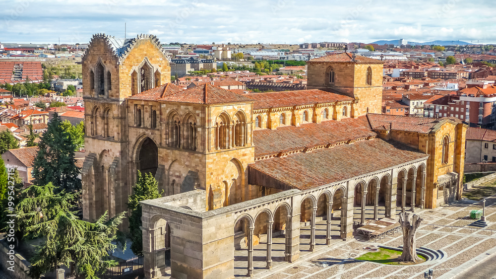 Historic Basilica de San Vicente, Avila, Castilla y Leon, Spain