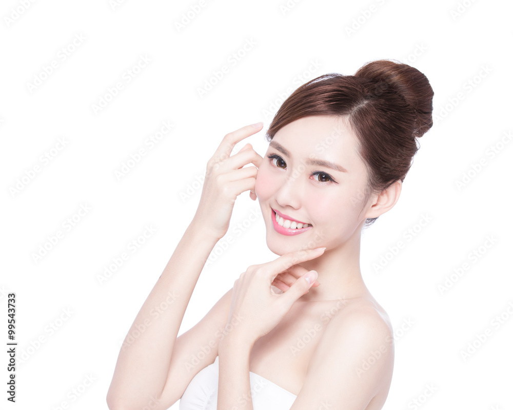 beautiful Skin care woman Face beautiful Skin care woman Face