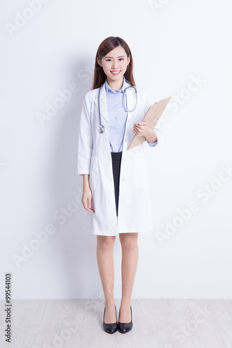 Smile woman doctor