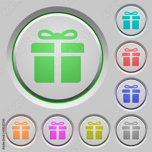 Gift push buttons