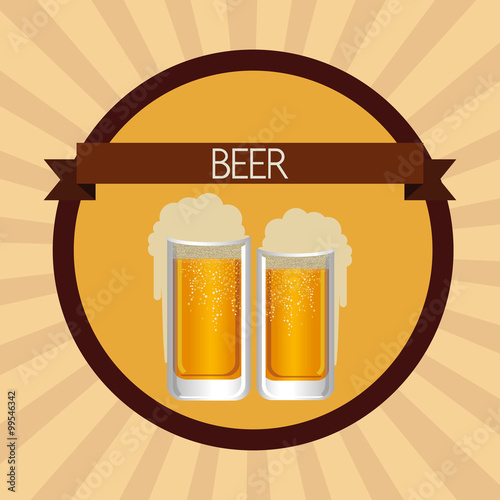 cold beer design 