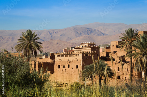 Old city in Maroko photo
